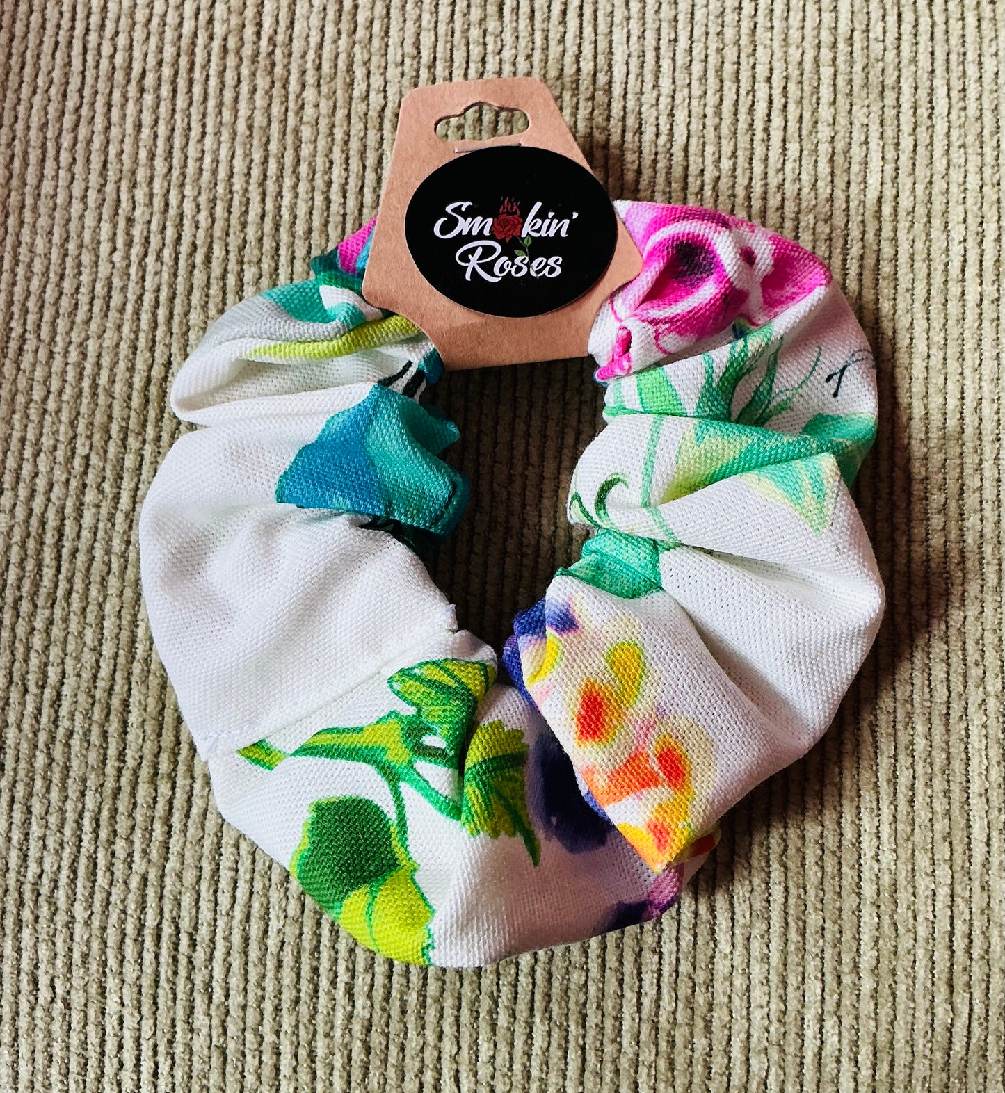Handmade Vintage Fabric Scrunchies