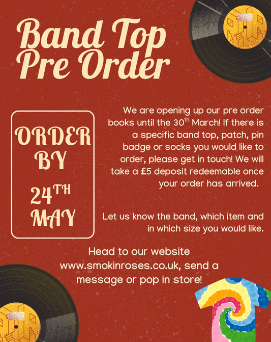 Band Merchandise Preorder