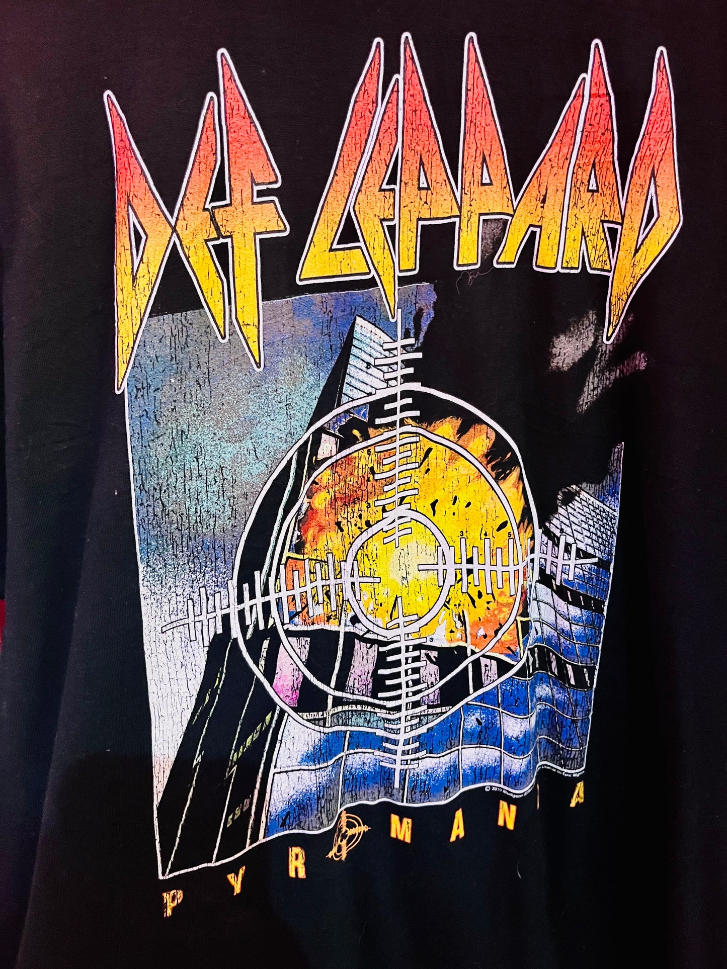 Def Leppard Pyromania Album Band Top