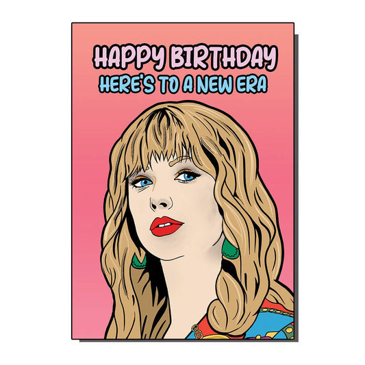 Taylor Swift Inspired Birthday / Greetings Card